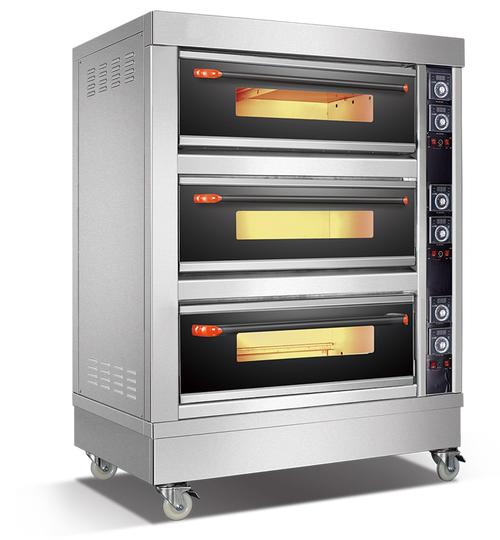 商用三层六盘食品烘焙烤箱 - 研麦食品机械(上海)